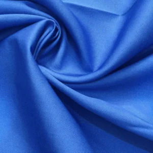 Polyester Viscose twill Uniform Royal blue 13070