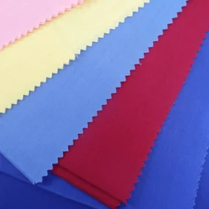 Polyester Viscose plain Uniform light blue 17668