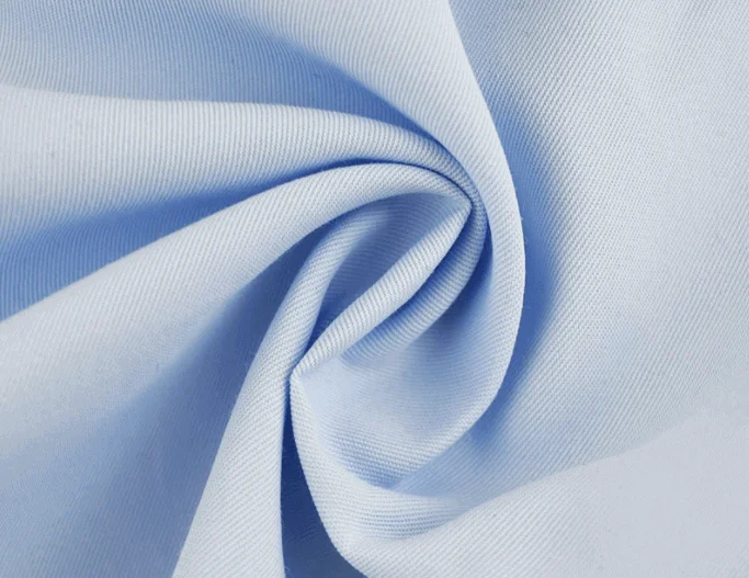 100%Cotton twill Fabric light blue C13018